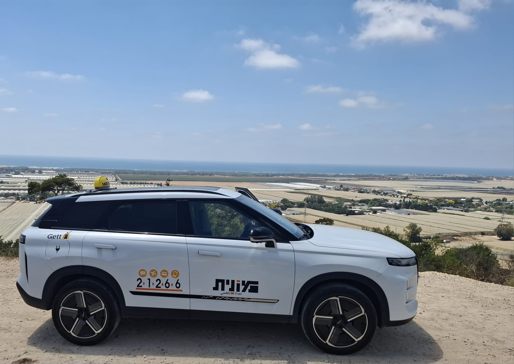 המונית של גולן — רכב חדש ומרווח